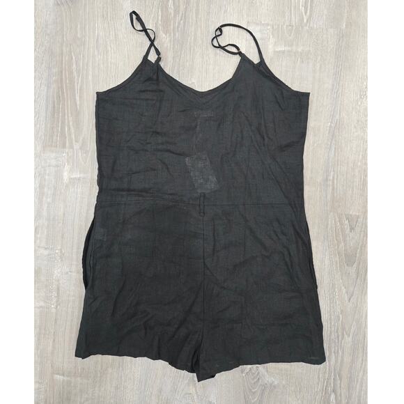 NWT Vitamin A Linen Romper Size 8/M - Picture 3 of 4